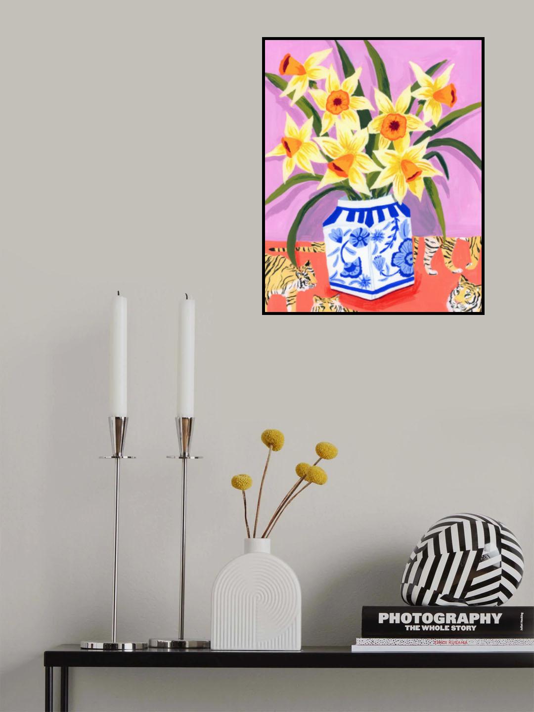 Daffodils Poster och Canvastavla