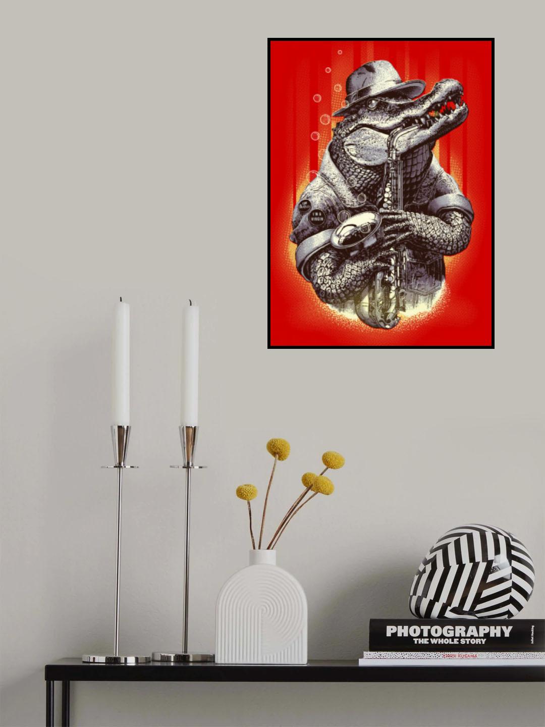 croc rocks Poster och Canvastavla