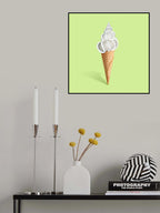 Shell cream Poster och Canvastavla