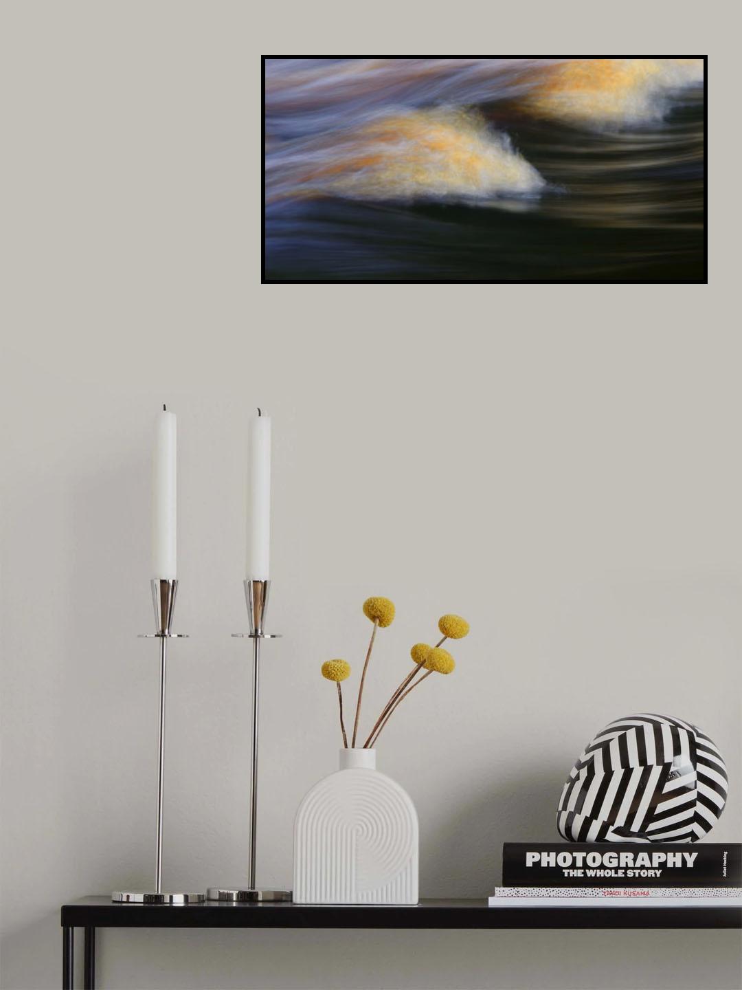 Skum på ytan. Poster och Canvastavla