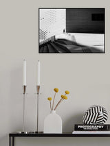 Composition with silhouette Poster och Canvastavla
