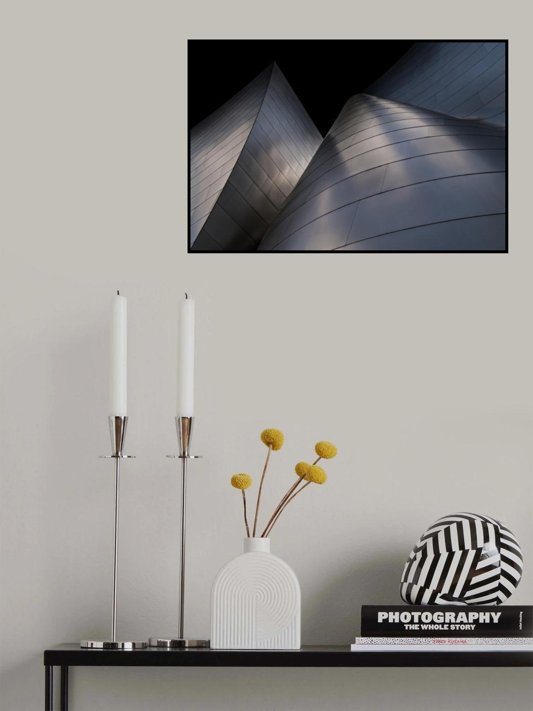 Steel mirrors Poster och Canvastavla