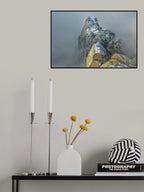 Huashan Mountain Poster och Canvastavla