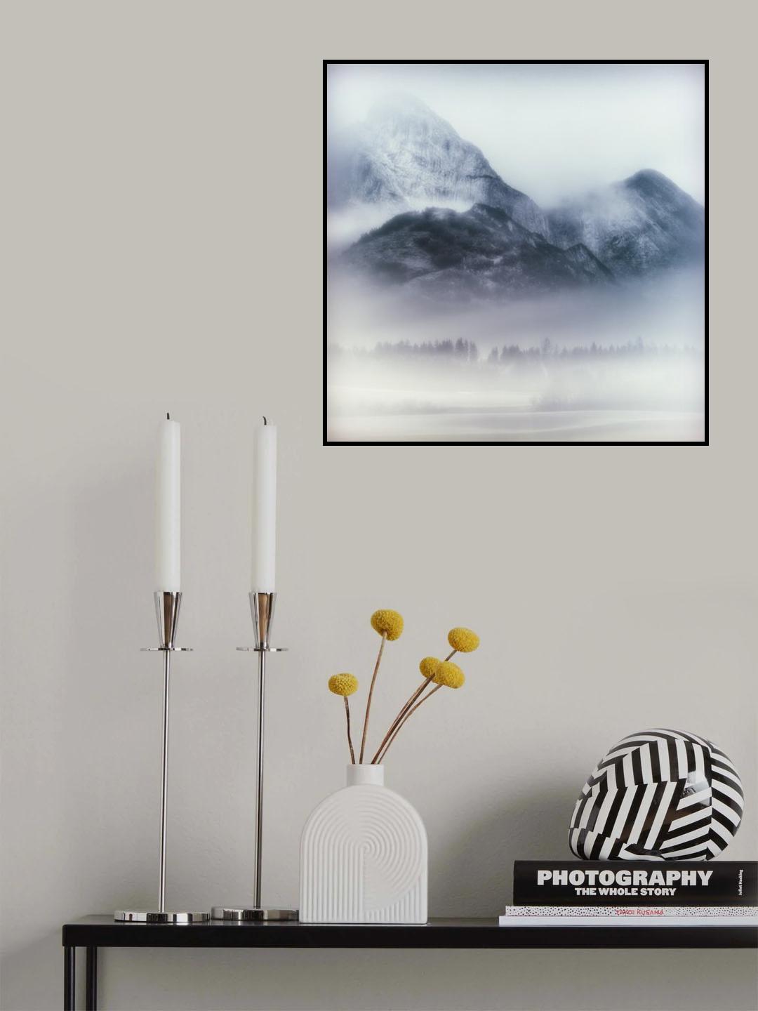 Berg Poster och Canvastavla