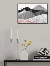 Marble Landscape 02 Poster och Canvastavla