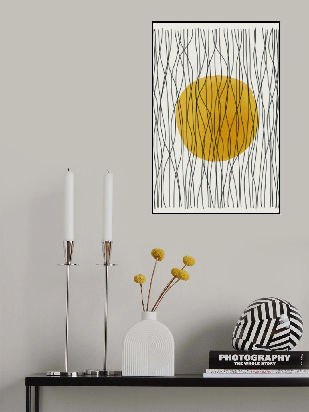 Boho Suns Series #2 Poster och Canvastavla