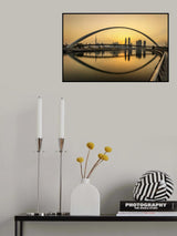 Dubai Water Canal Poster och Canvastavla
