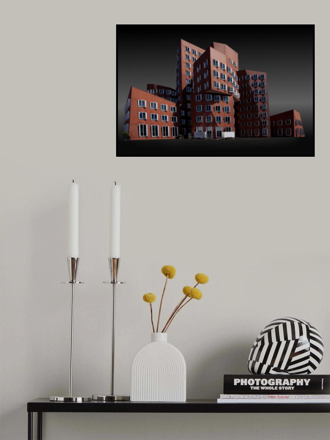 Düsseldorf views Poster och Canvastavla