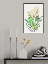 Color Abstract Agave #1 Poster och Canvastavla