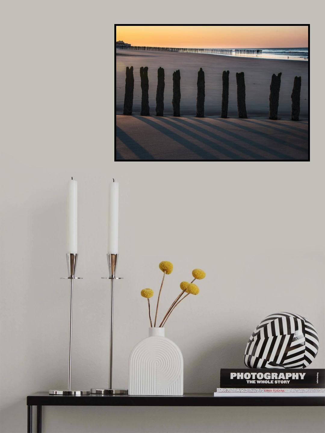 Calais Beach 2 Poster och Canvastavla