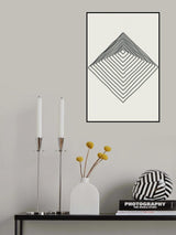 Imperfect Lines #2 Poster och Canvastavla