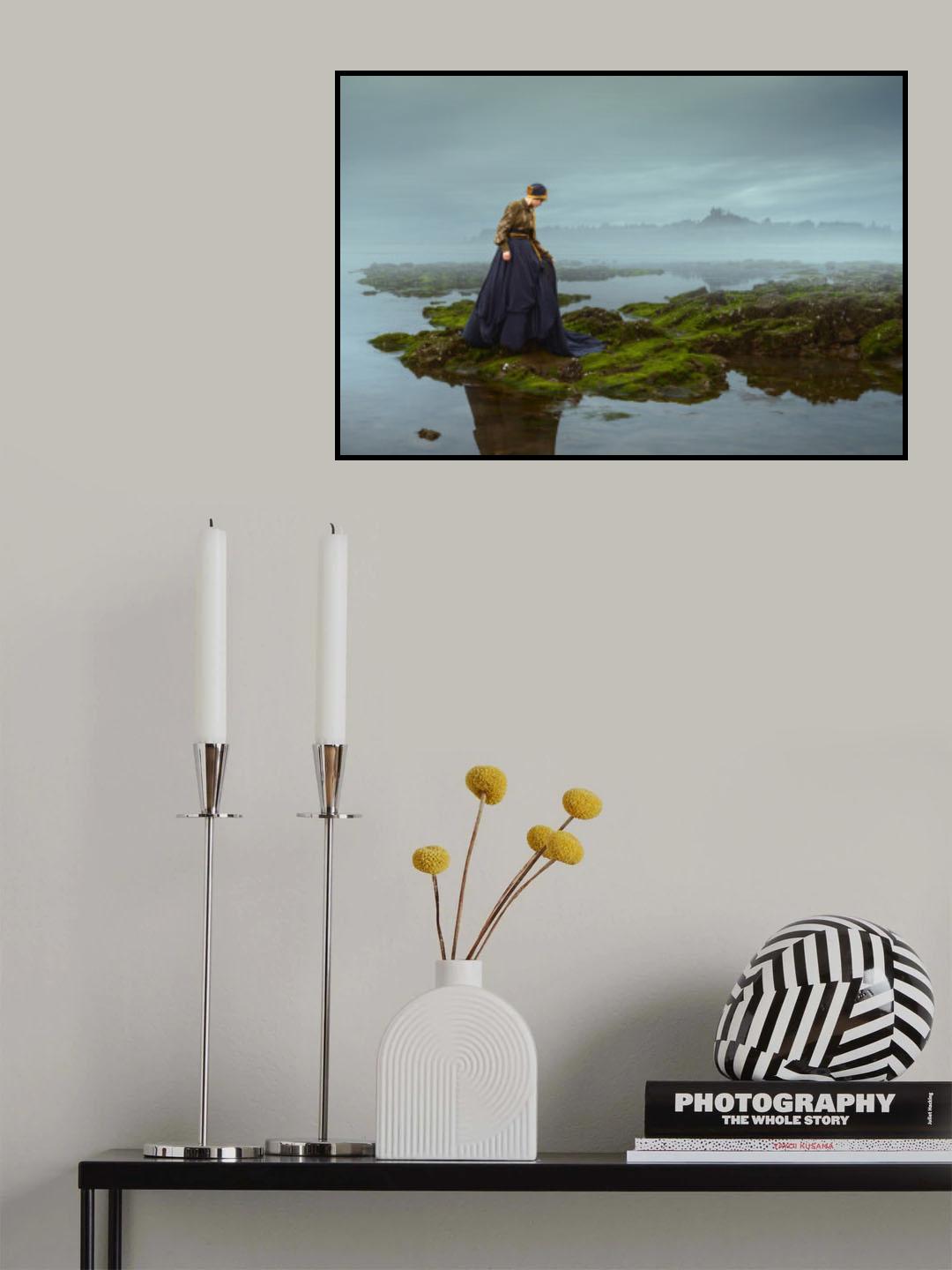 海边姑娘 Poster och Canvastavla