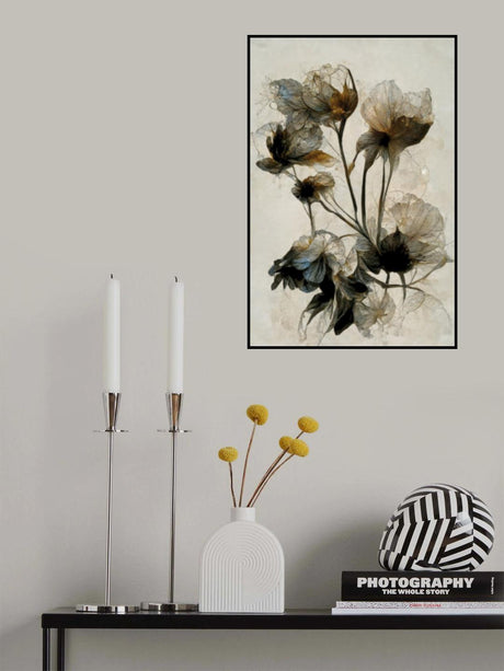 Dry Flowers No5 Poster och Canvastavla