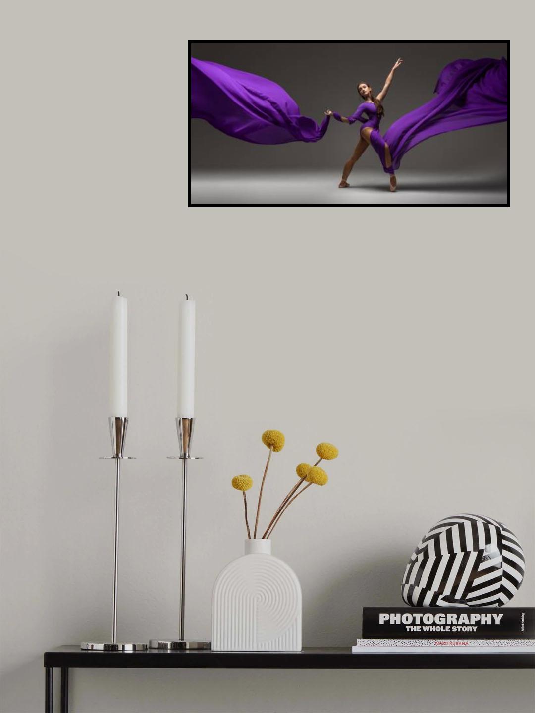 Violet Poster och Canvastavla