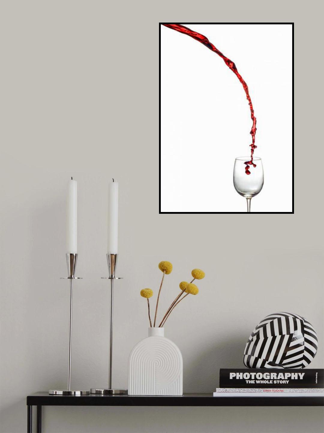 A cup of wine Poster och Canvastavla