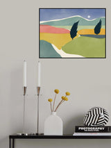 Windy Field Poster och Canvastavla