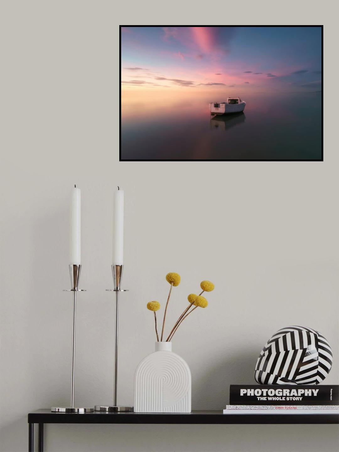 Tarragona Delta del Ebre alone Poster och Canvastavla