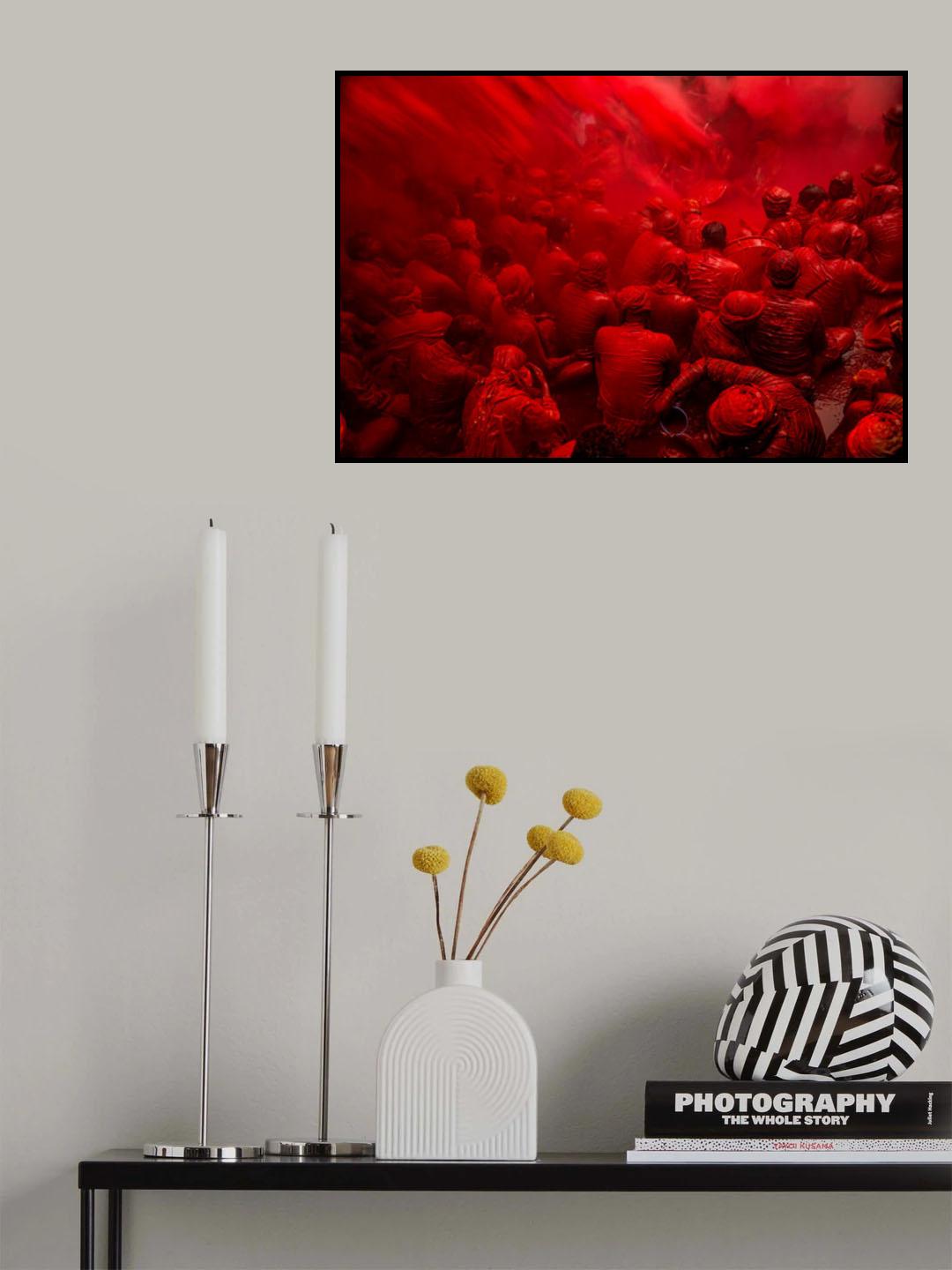 Flying Color Poster och Canvastavla