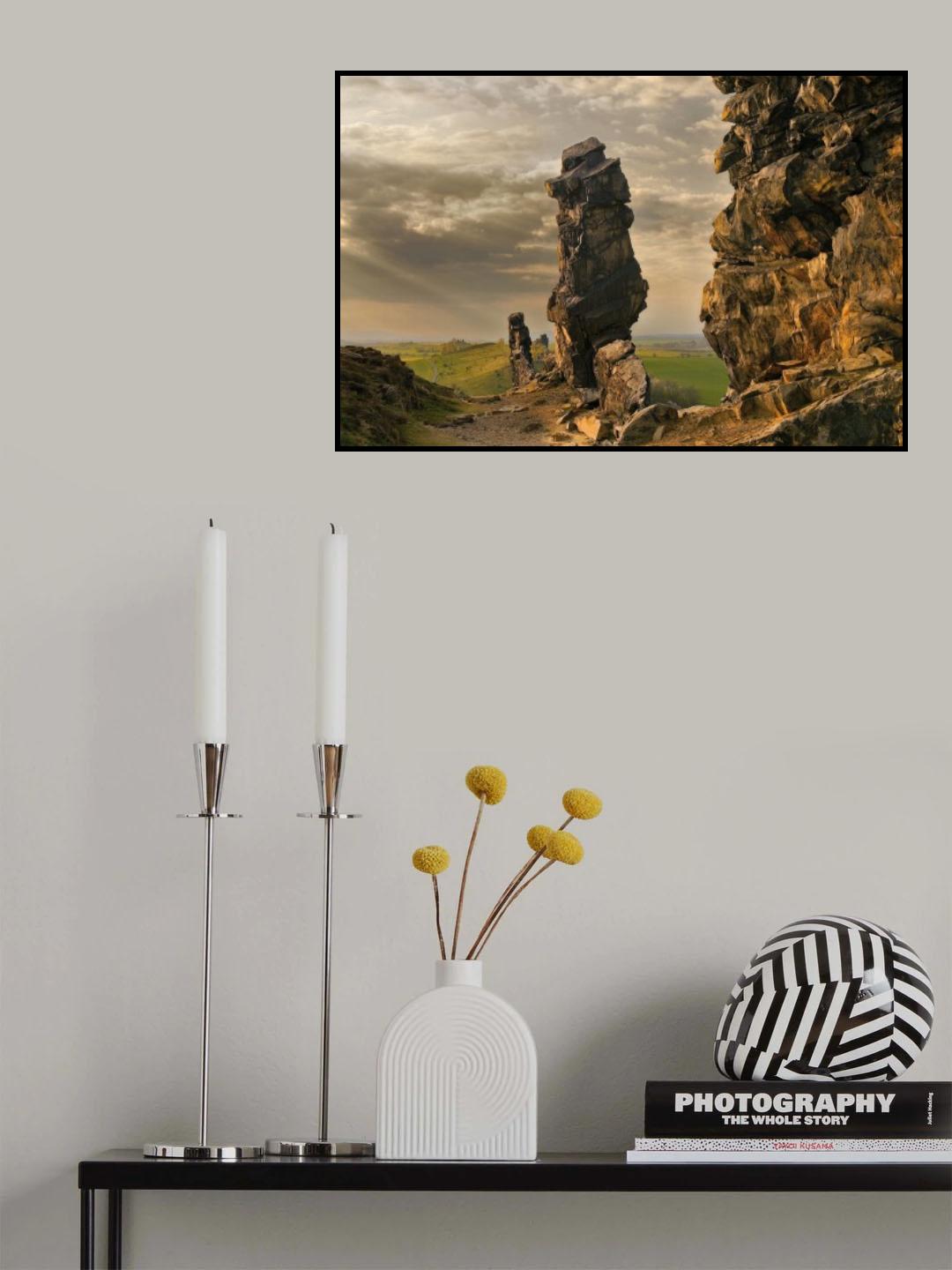 The Devil's Wall Poster och Canvastavla