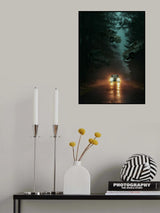 Flying Ghost Cars Poster och Canvastavla
