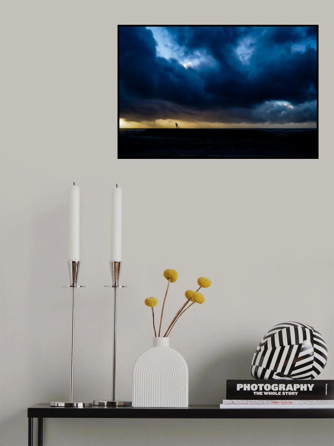 Escape from the storm Poster och Canvastavla