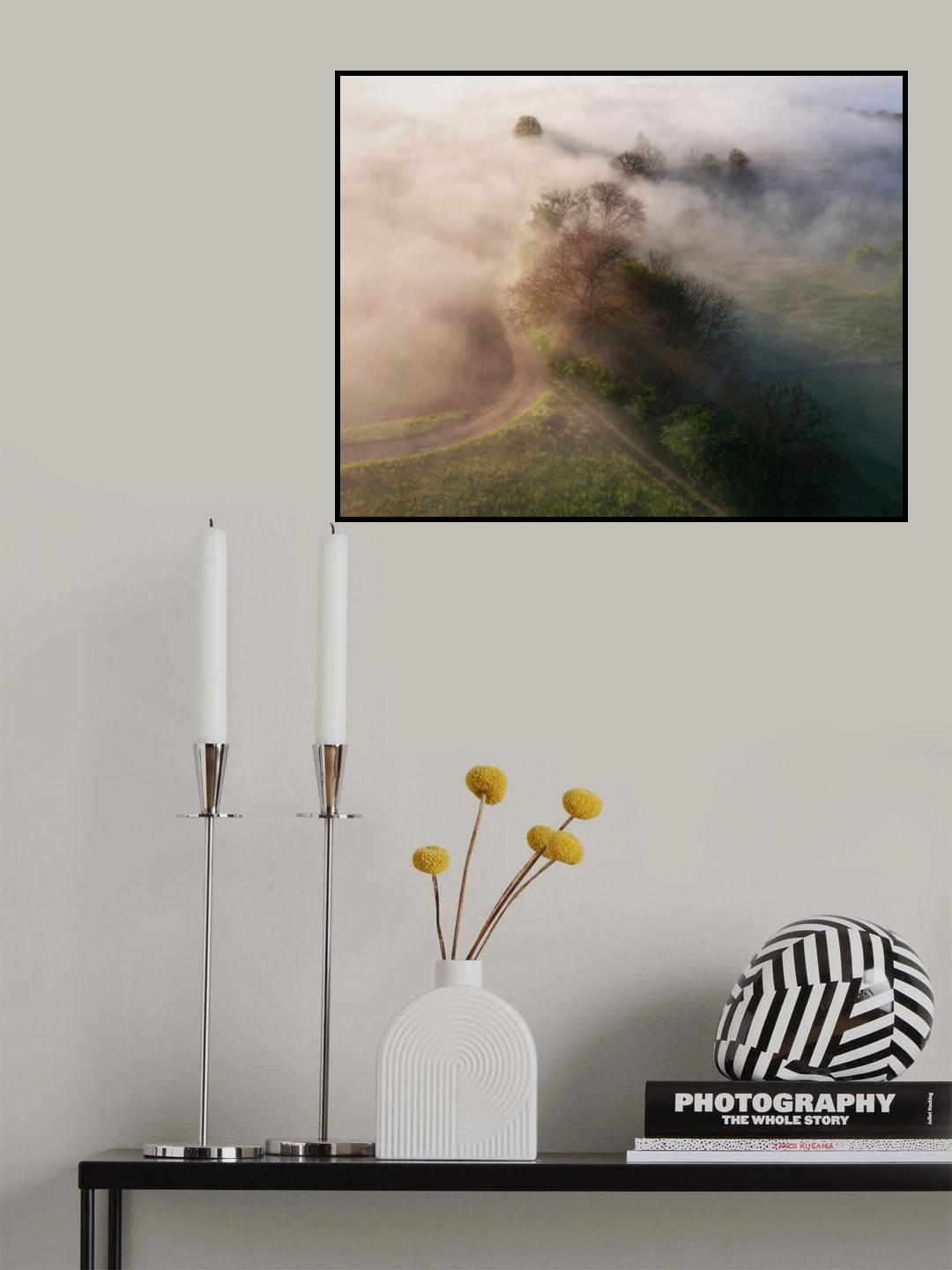 Morning mist Poster och Canvastavla