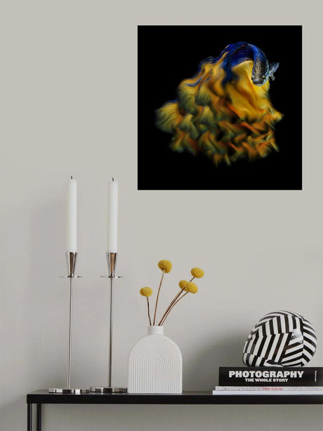 Yellow Dress Poster och Canvastavla