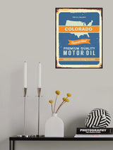 Colorado Oil Poster och Canvastavla