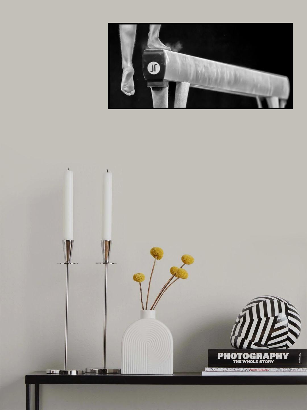 On the balance beam Poster och Canvastavla