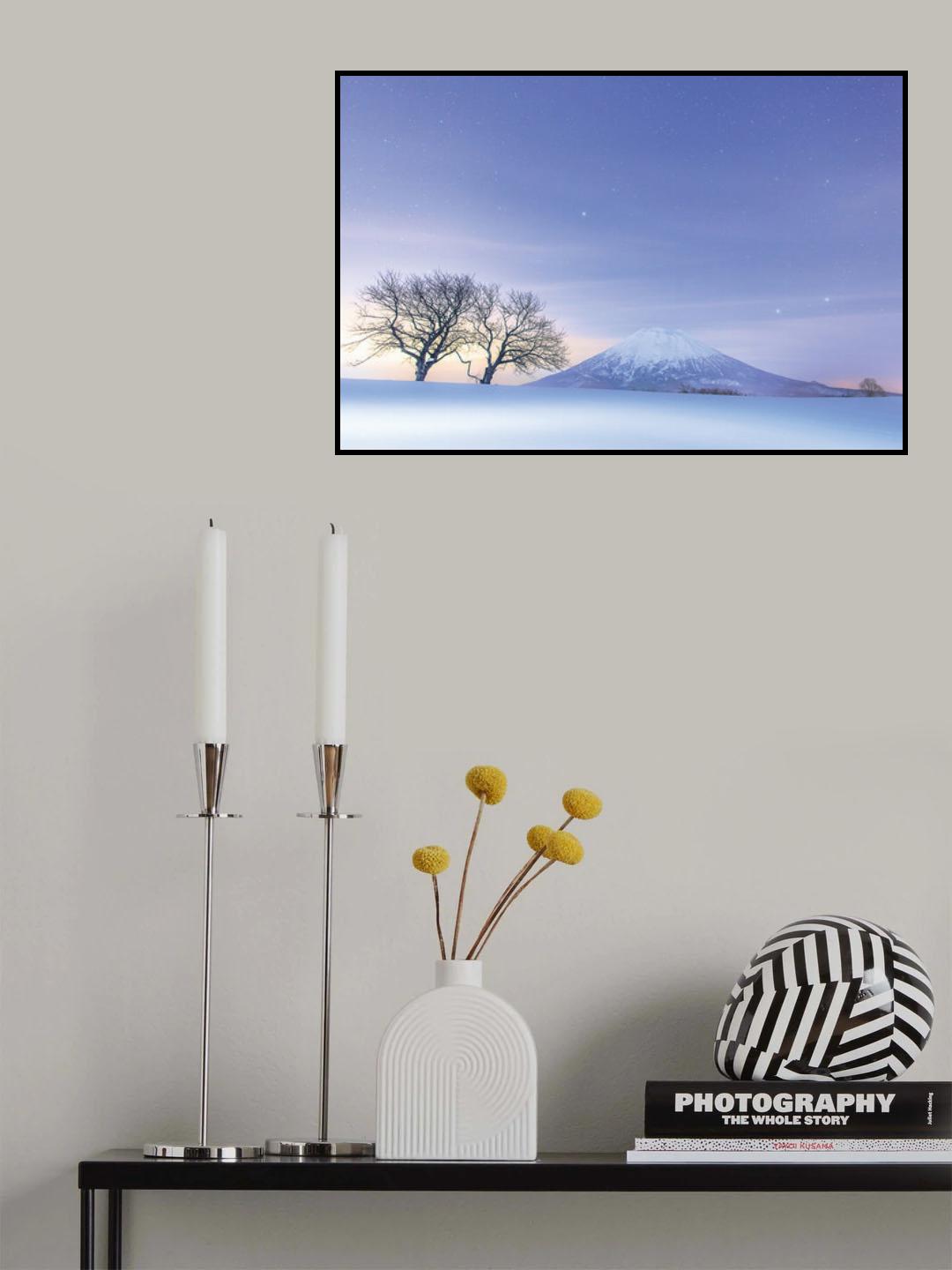 Blue fantasy Poster och Canvastavla