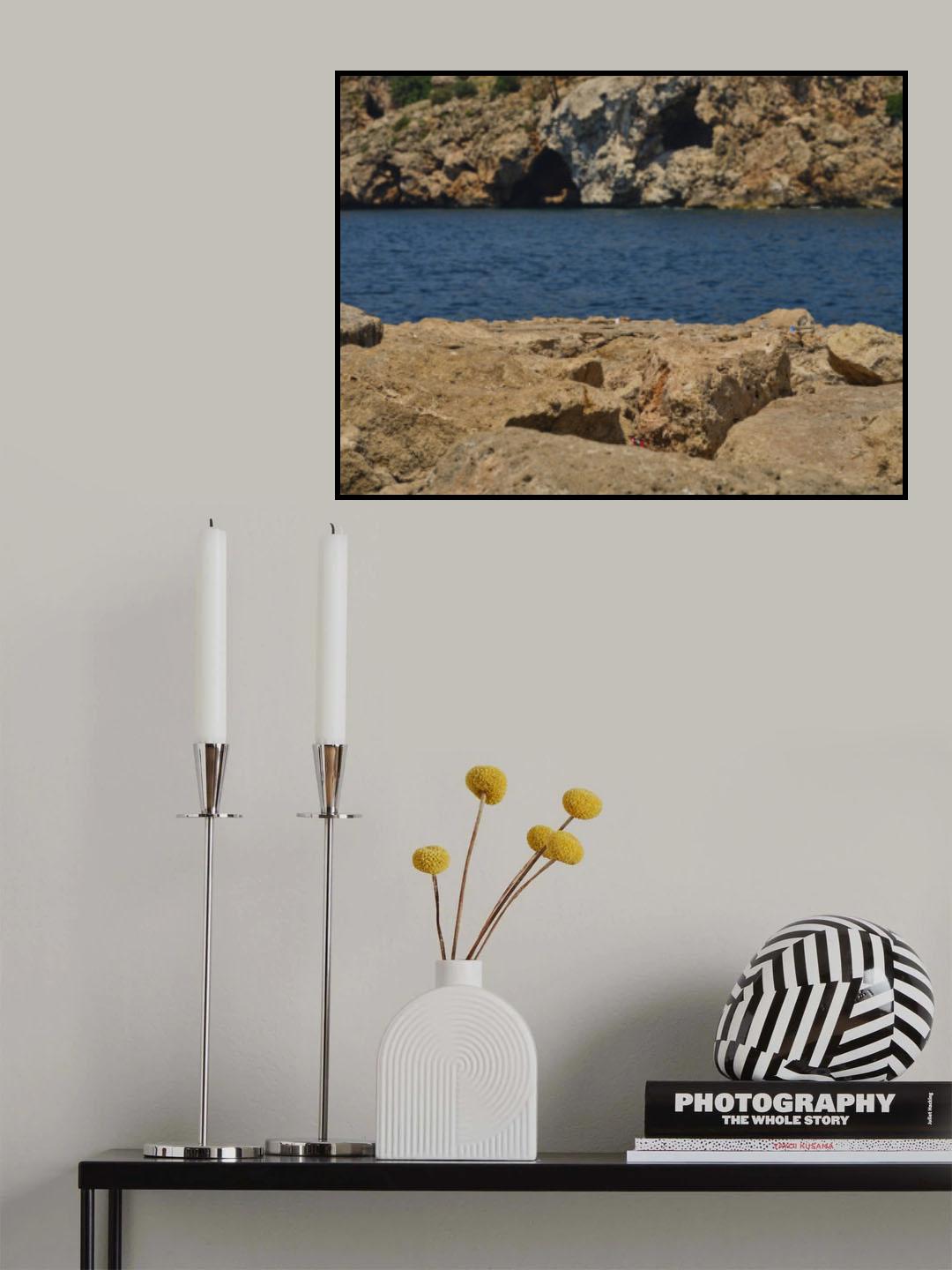 seascape and rocks Poster och Canvastavla