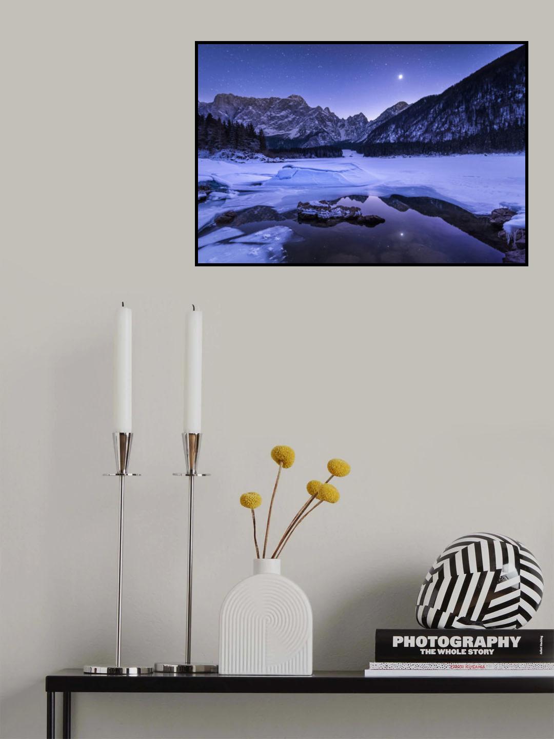 Night reflections Poster och Canvastavla