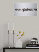 Jigori hunts reindeer I Poster och Canvastavla