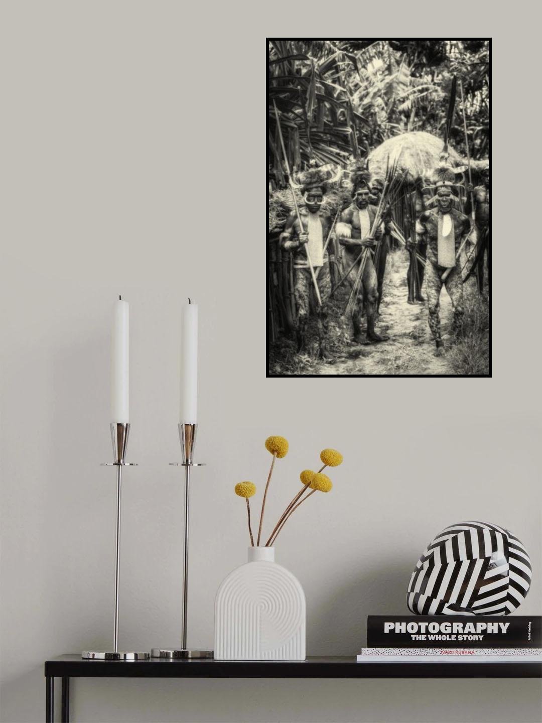 warm welcome in the village jiwica Poster och Canvastavla