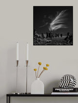 Mono Lake's Tufa Cathedral Poster och Canvastavla