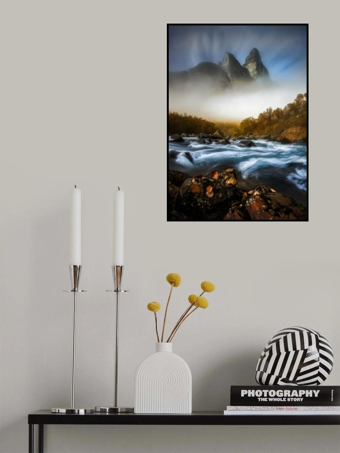 Autumn in Senja Poster och Canvastavla