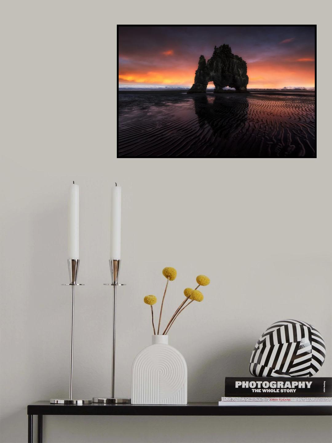 Rhino Poster och Canvastavla