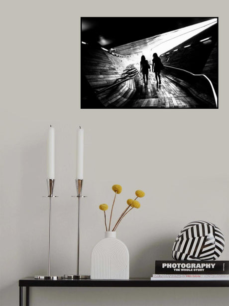 Walking towards the light Poster och Canvastavla