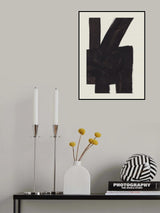 Ink Motif 13 Poster och Canvastavla