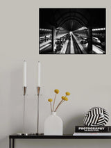 La estación Poster och Canvastavla