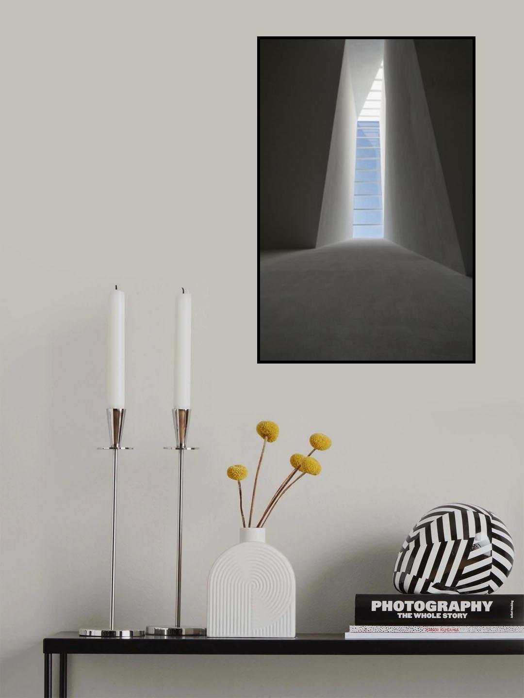 Blue Poster och Canvastavla