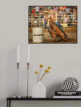 Barrel Racing Poster och Canvastavla