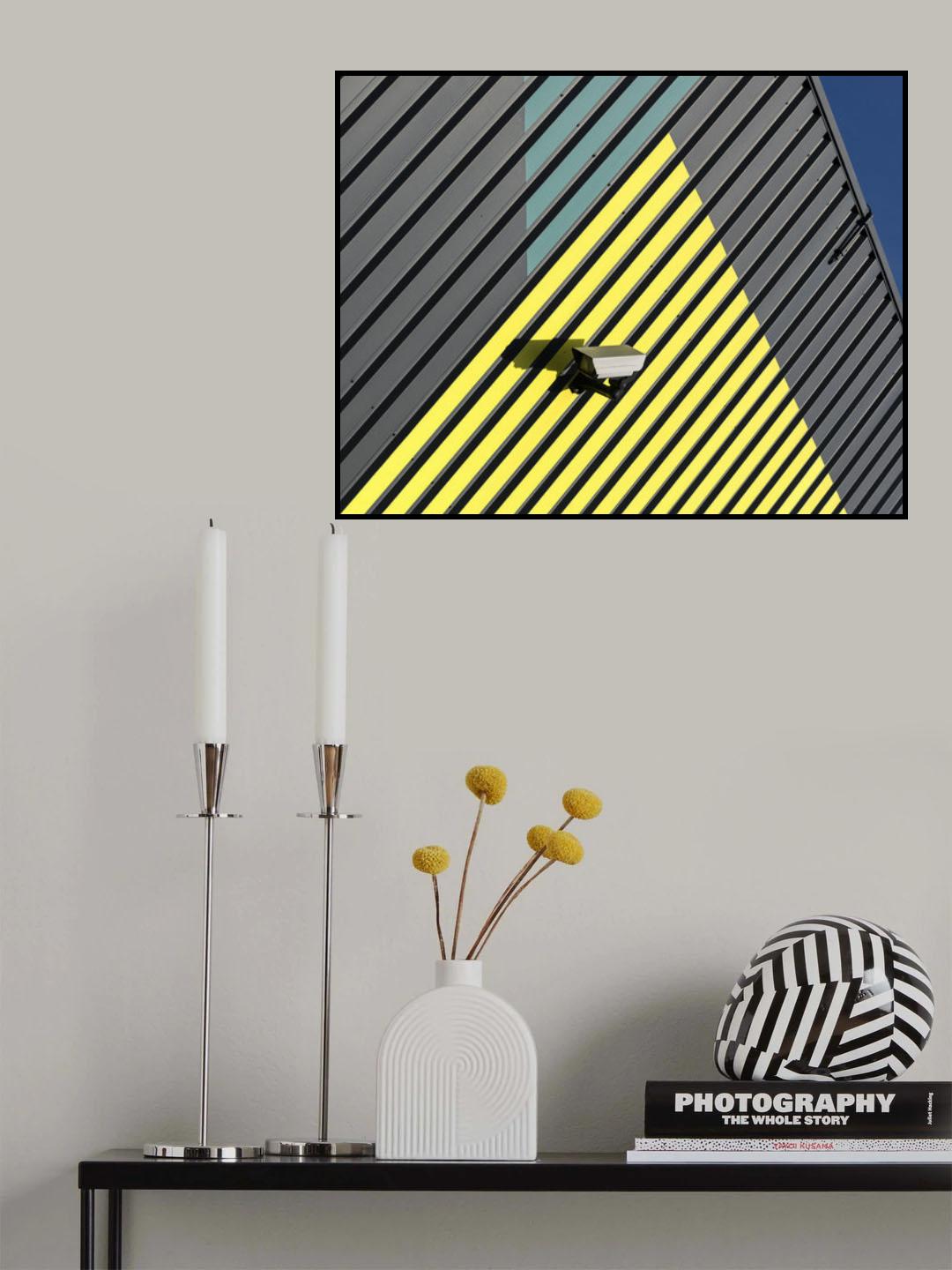 Colourful wall Poster och Canvastavla