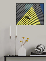 Colourful wall Poster och Canvastavla