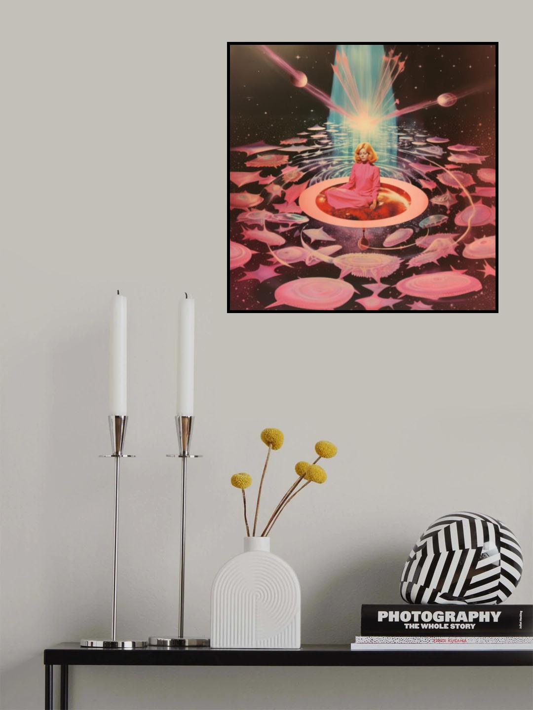 Zen Zone 2 Collage Art Poster och Canvastavla