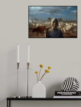 Mundari boy Poster och Canvastavla