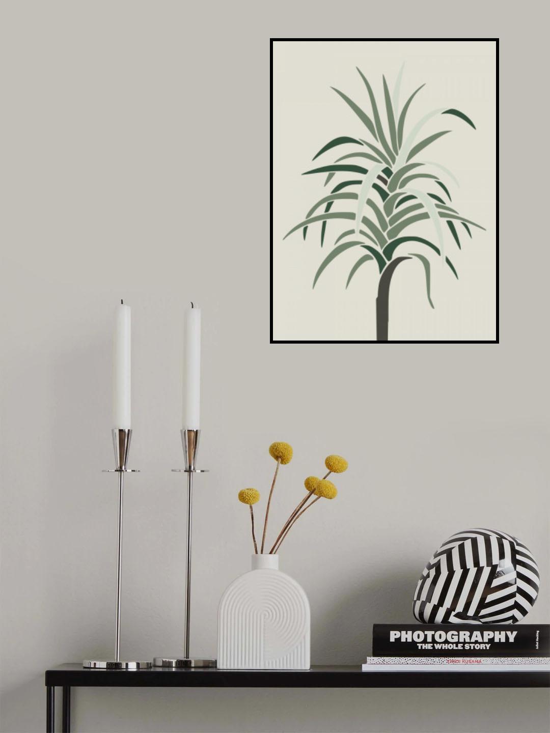 Palm Portrait Poster och Canvastavla
