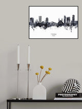 Tirana Albania Skyline Poster och Canvastavla