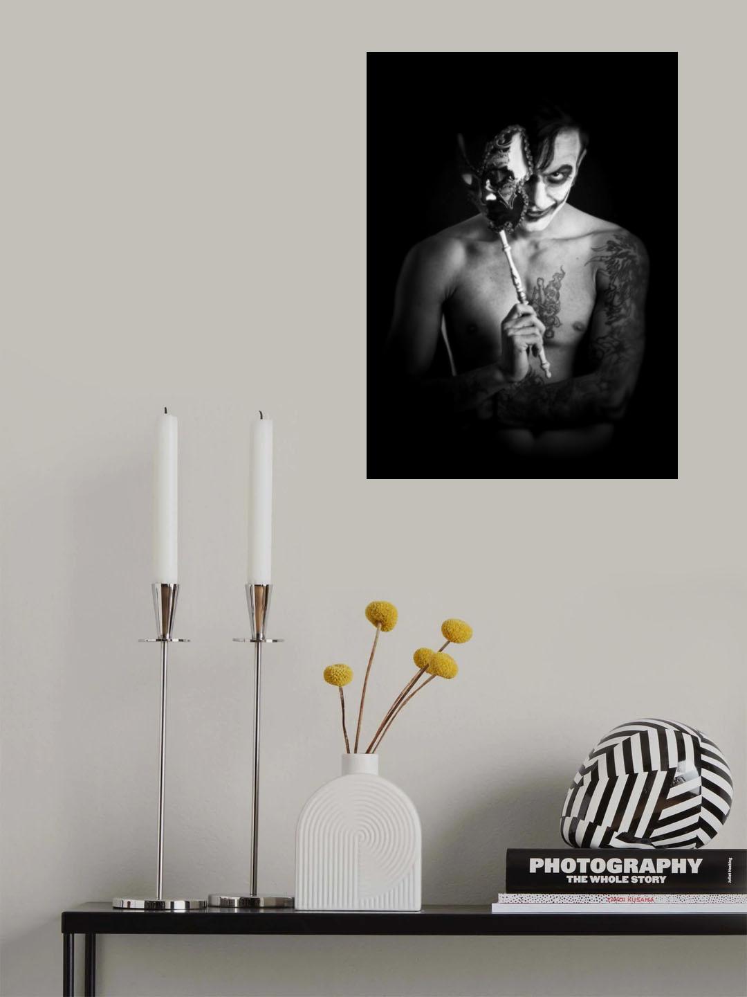 Mask In Mask Poster och Canvastavla