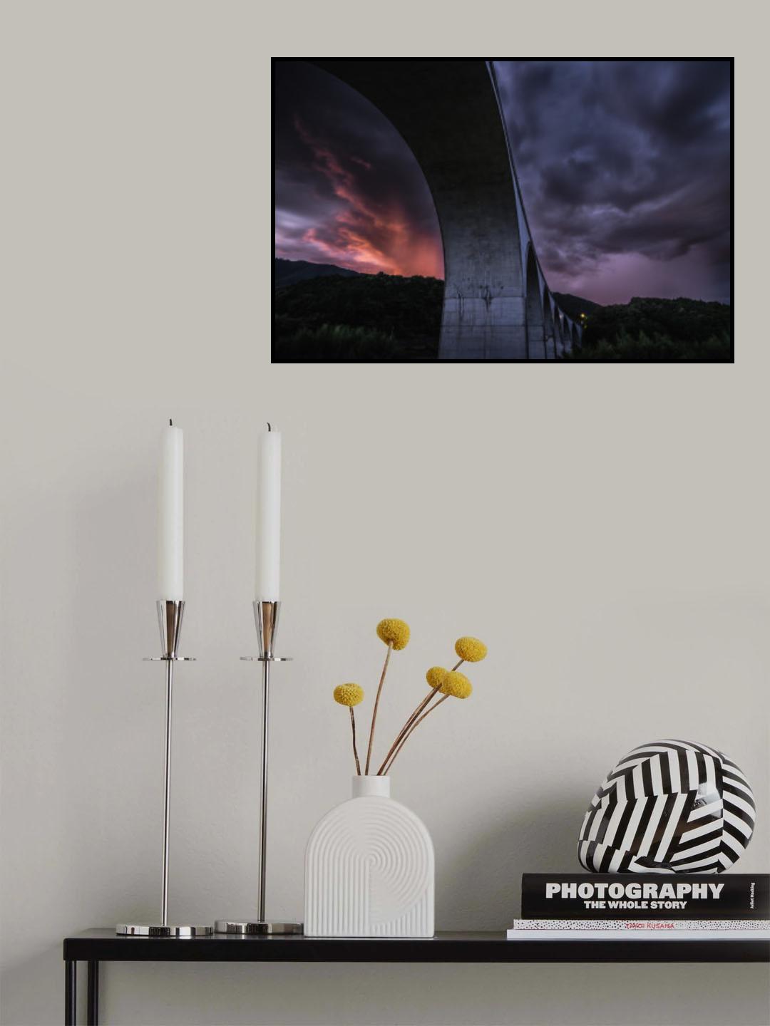 Into the torrential rain Poster och Canvastavla